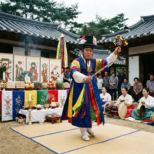 Shamanic Rituals and Practices in Korean Culture