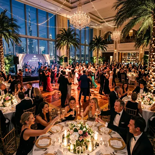 Elegant Dance Floor for Gala Dinners in Dubai