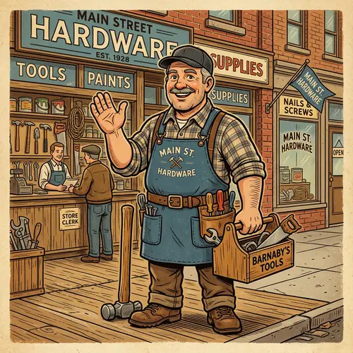 Create a Mascot for Your Hardware Store