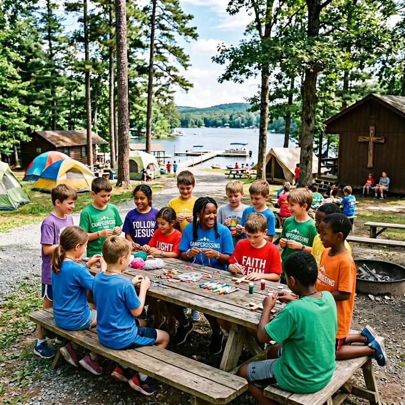 Christian Summer Camp for Kids - Vibrant Outdoor Fun Christian Summer Camp for Kids - Vibrant Outdoor Fun