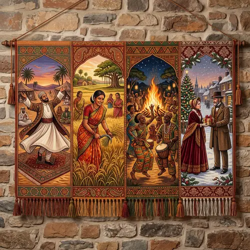 Tapestry of Traditions: Cultural Diversity Displayed
