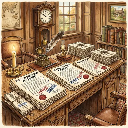 Traditional Pension Provision Concept | Secure & Stable Financial Planning