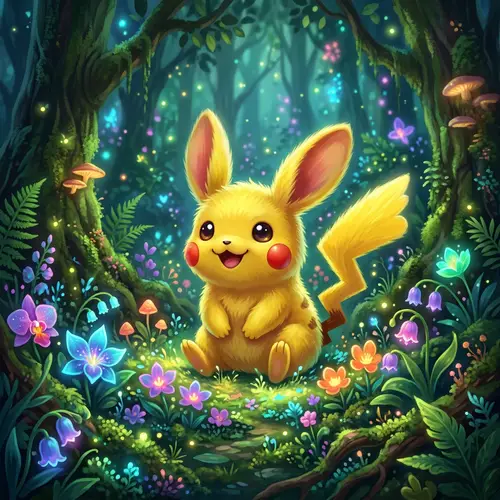 Pikachu: A Magical Forest Adventure