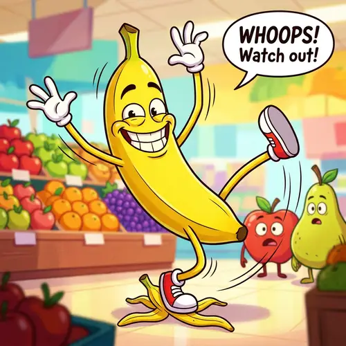 Bobby the Banana: Slipping Fun & Laughter
