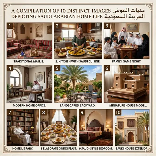 Saudi Arabian Home Life: Images & Design Inspiration