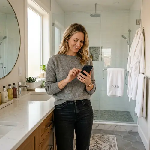 Smart Shower Routine: Setting Alarms for Wellness