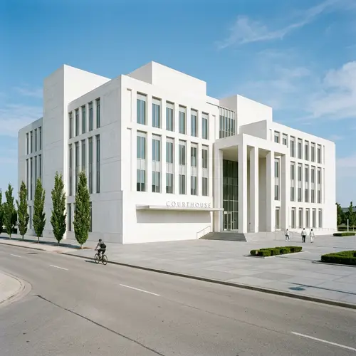 Minimalist Courthouse Design | Architectural Beauty