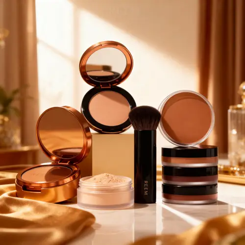 Luxury Colored Caps with REEM Logo