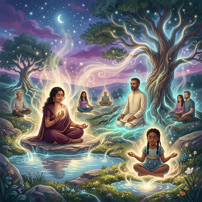 Spiritual Emergentism: Ethereal Landscape and Divine Radiance