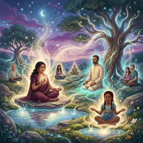 Ethereal Scene of Spiritual Emergentism