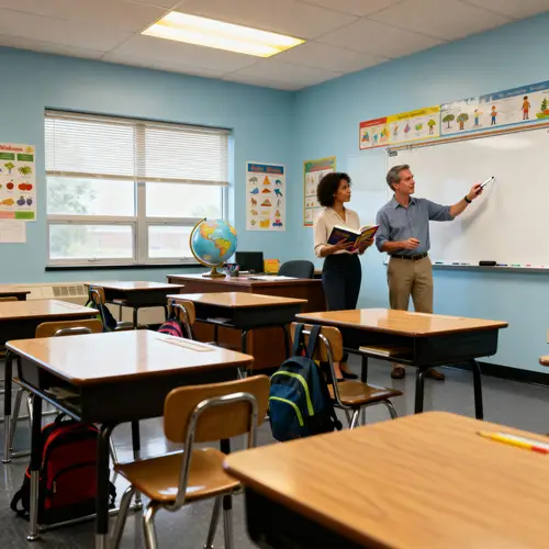 Engaging Classroom with Two Teachers