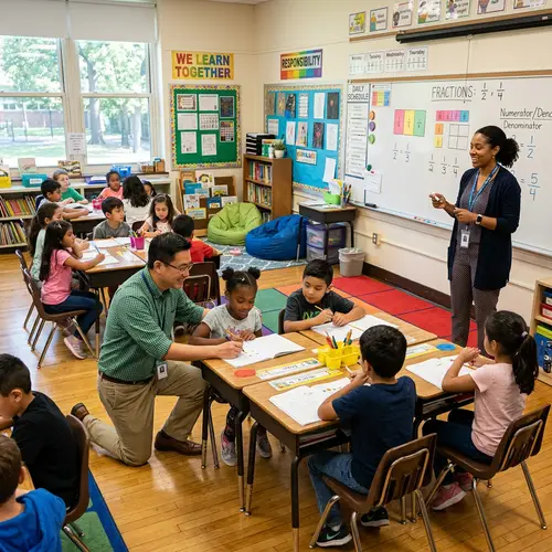 Engaging Classroom with Two Teachers