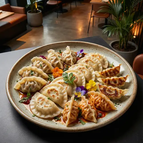 Global Dumplings Medley: Exquisite Culinary Tapestry