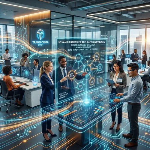 Dynamic Enterprise Application Integration for Business Transformation