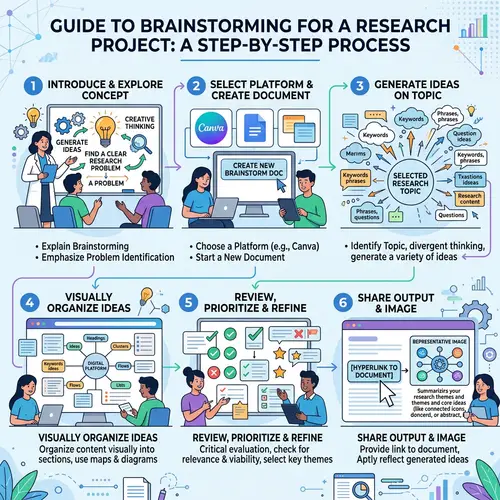 Research Project Brainstorming: Ideas Generation Process | Canva Tool