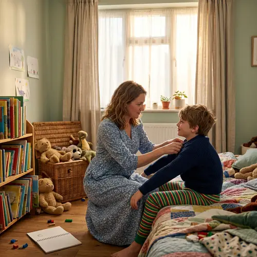 Caring Moments: Mother and Child Bonding