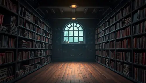 Adventure Awaits in a Pixar-Style Dark Library