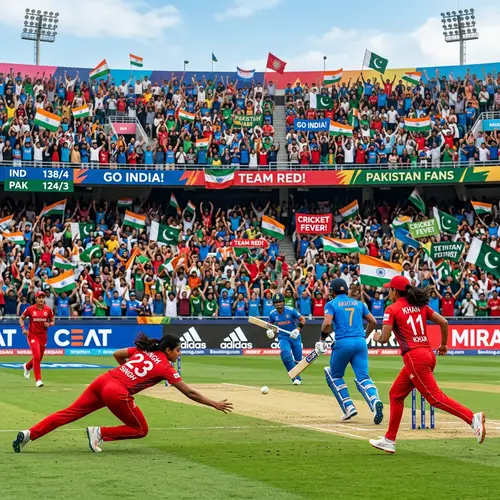 Exciting Cricket Game with Diverse Players