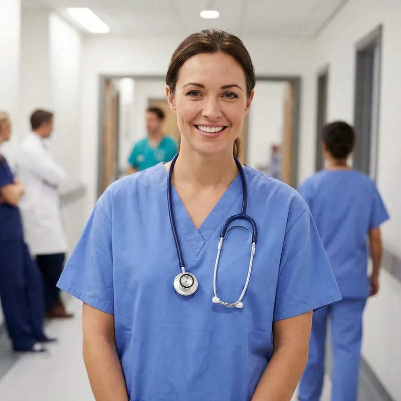 Dedicated Nurse Providing Care and Support