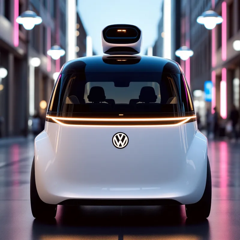 Volkswagen ID 6: The Future of Unmanned Taxis Volkswagen ID 6: The Future of Unmanned Taxis