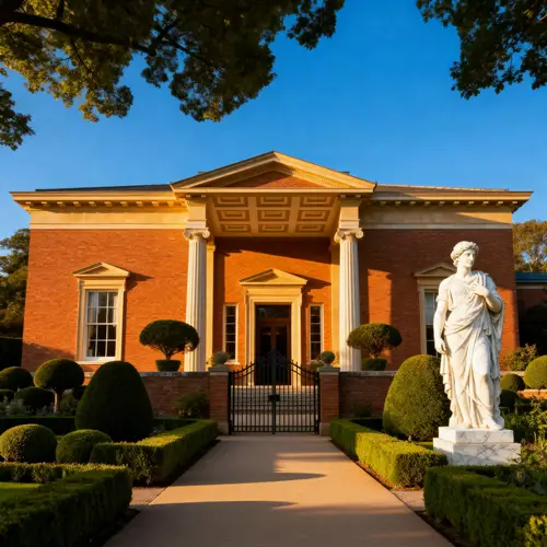 Elegant Neoclassical Home with Stunning Gardens