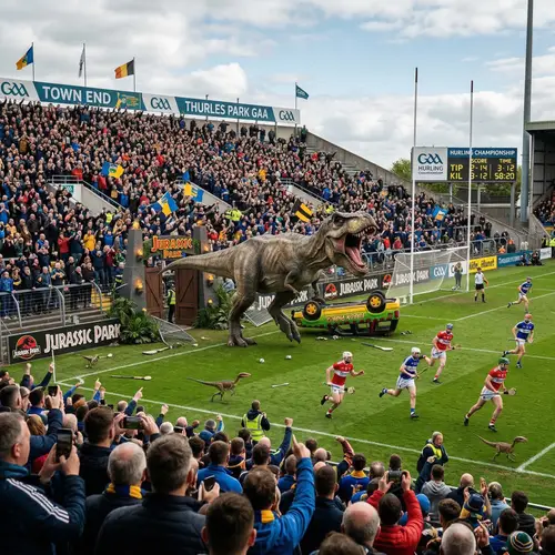 Jurassic Park in a Hurling Field - Spectacular View