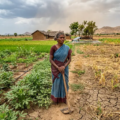 Impact of Climate Change on One Farmer's Land