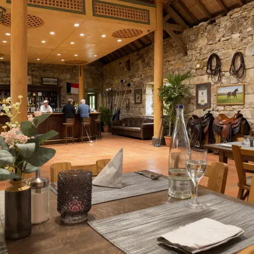 Authentic Golf Clubhouse Renovation in Historic Stone Barn