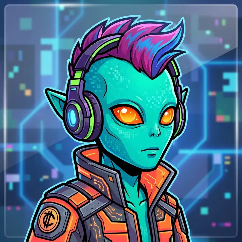 Unique NFT Avatar Design: Alien & Humanoid Styles