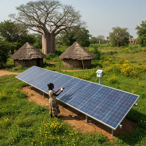 Renewable Energy: Solar Panels in Gambia