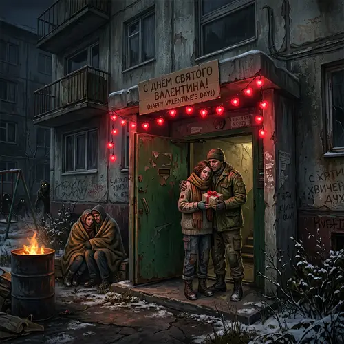 Valentine's Day in Post-Apocalyptic Soviet Universe