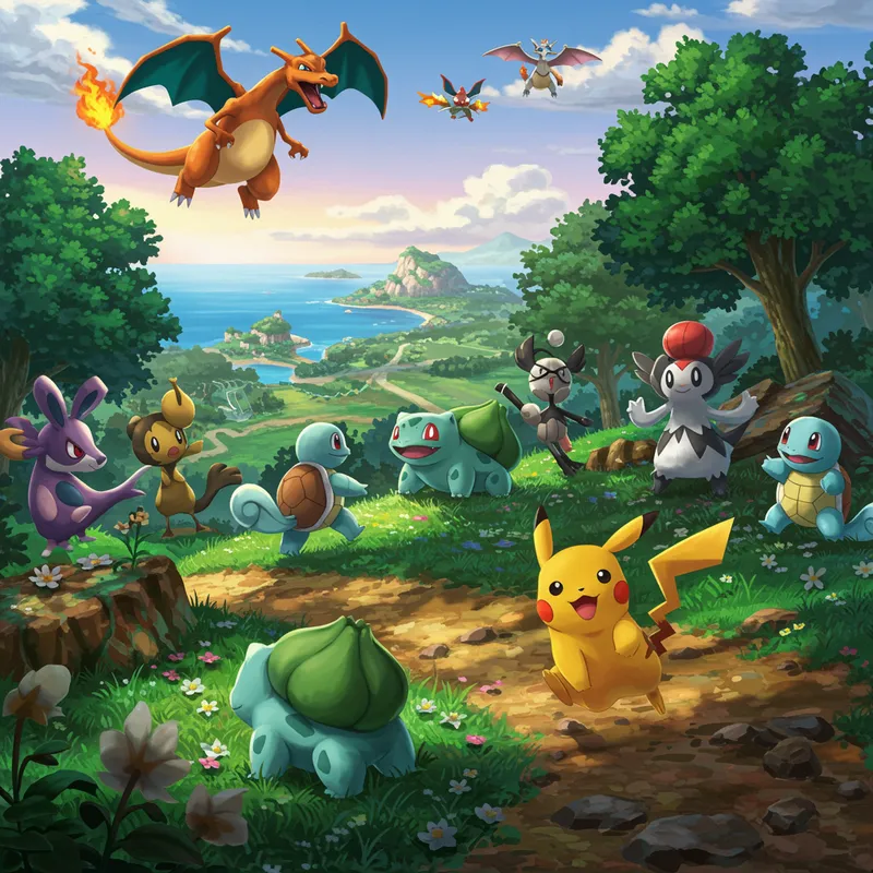 Explore the World of Pokemon: Famous Creatures