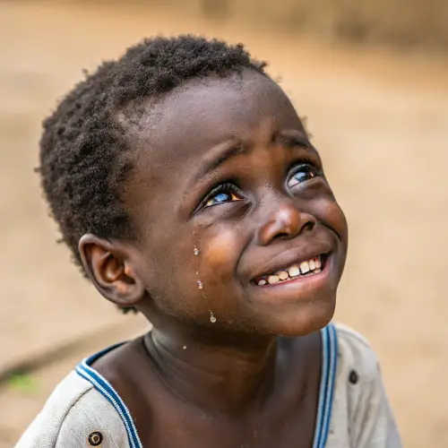 Joyful Tears of an African Child
