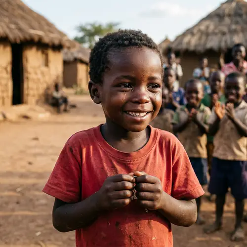 Joyful Tears of an African Child