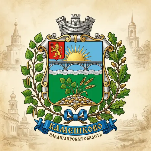 Beautiful Crest of Kameshkovo, Vladimir Region