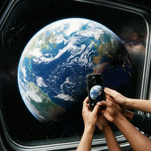 Last Selfie of Earth: Captivating Image of Humanity and Planet
