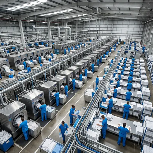 Professional Industrial Laundry Service | Efficient Washing & Drying