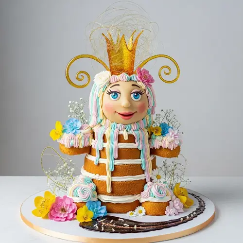 Whimsical Humodeloid Cake Design Ideas