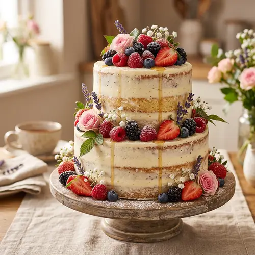 Delicious and Beautiful Cake Recipe