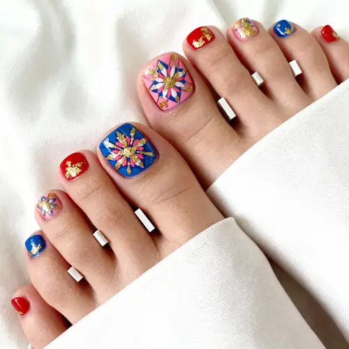 Decorated Feet Photo Gallery