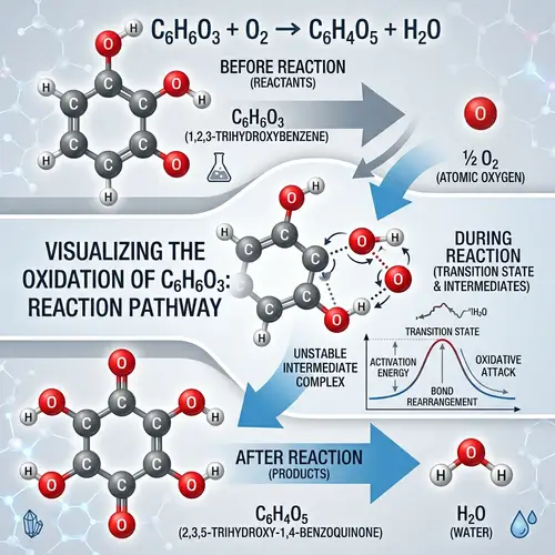 Chemical Reaction: C6H6O3 with O2 Explained