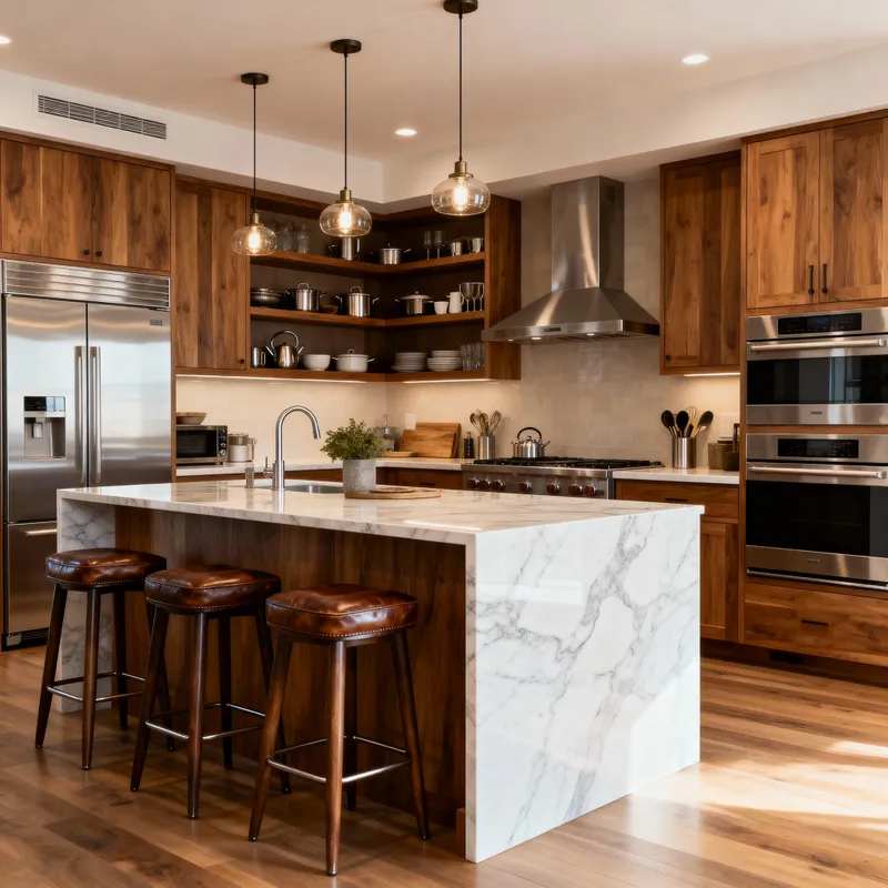 Stunning Integral Kitchen with Bar Stunning Integral Kitchen with Bar