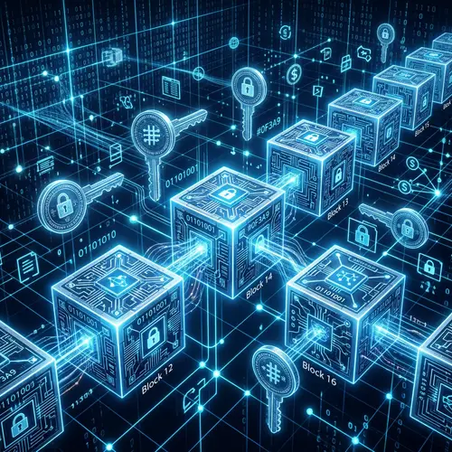 Abstract Blockchain Technology: Futuristic Data Blocks