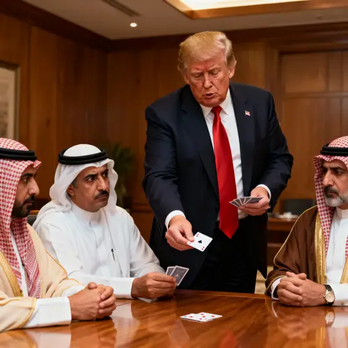 Trump Deals Cards to Middle Eastern Leaders