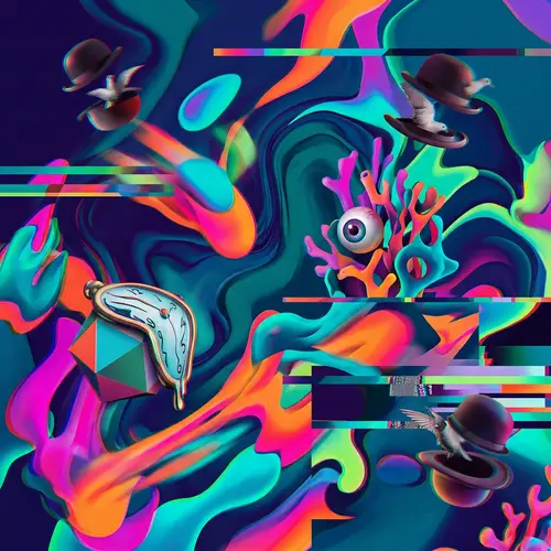 Vibrant Colors and Surreal Imagery | Modern Art Video