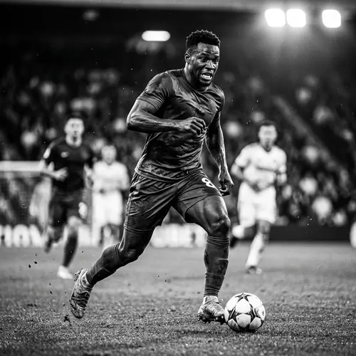 Award-Winning Sports Photography of Unknown Soccer Player