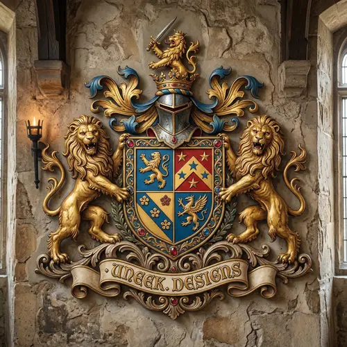 UNEEK Designs - Noble Family Crest & Heraldic Art
