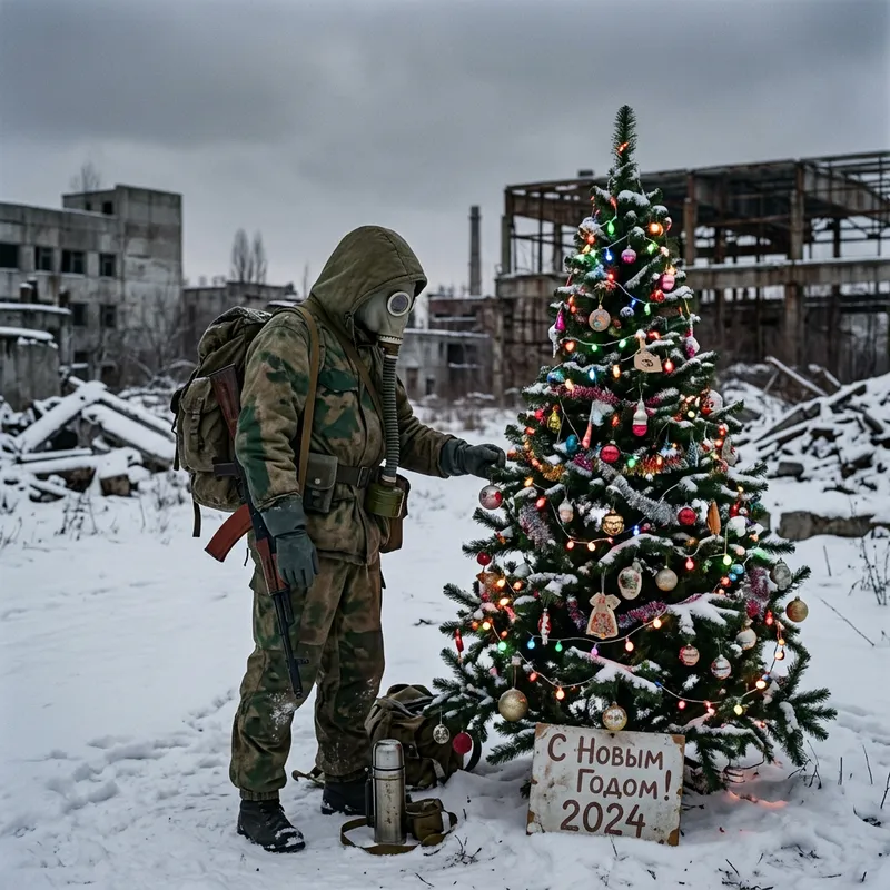 Stalker Radiated New Year Tree