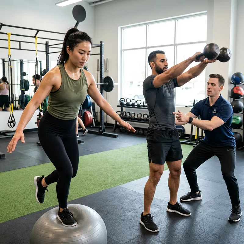 Visualize Lean & Powerful Functional Exercise Participants