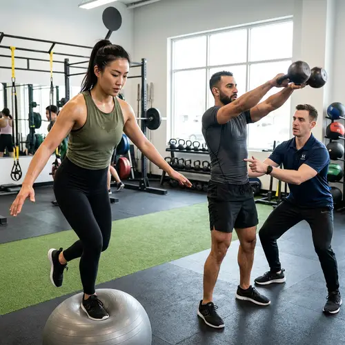 Lean and Powerful Functional Exercise Session | Gym Fitness